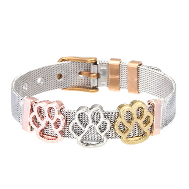 Keeper Combination Anchor Stainless Steel Bracelet