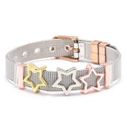 Keeper Combination Anchor Stainless Steel Bracelet