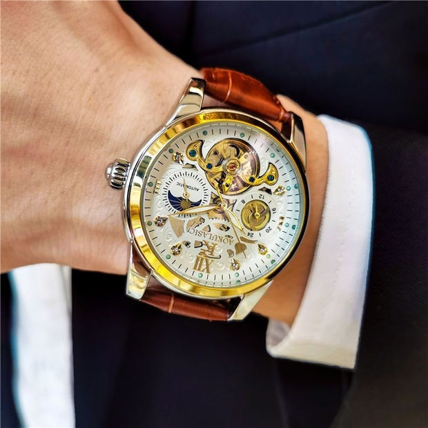 Automatic Mechanical Watch Vintage Men's Waterproof Luminous