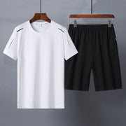 Cotton Short-sleeved T-shirt Trousers Casual Suit