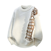 Fashionable Knitted Pullover Men's Long Sleeve