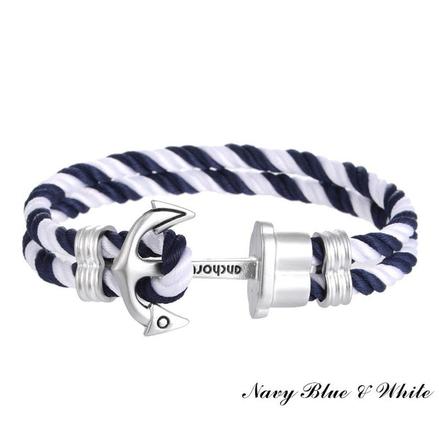 Anchor Bracelet, Couple Hand Rope, Trendy Men's Personality Bracelet