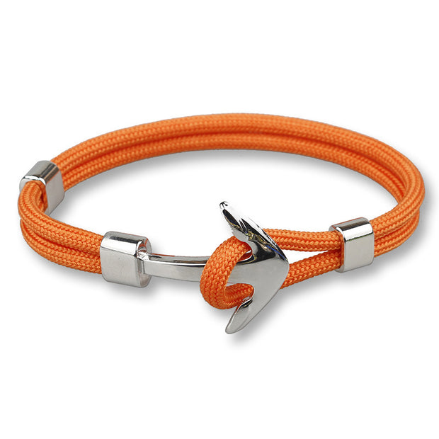 Titanium steel anchor bracelet