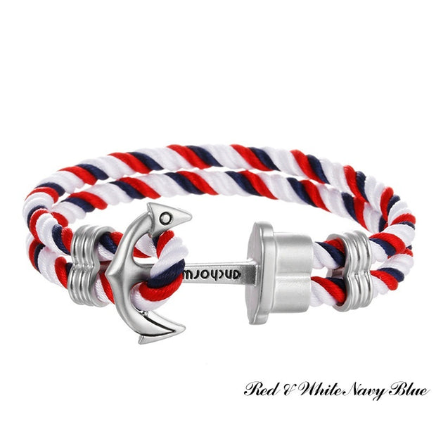 Anchor Bracelet, Couple Hand Rope, Trendy Men's Personality Bracelet