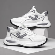 Leather Casual White Shoes Men's Outdoor Mountaineering