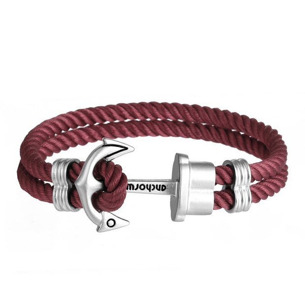 Anchor Bracelet, Couple Hand Rope, Trendy Men's Personality Bracelet