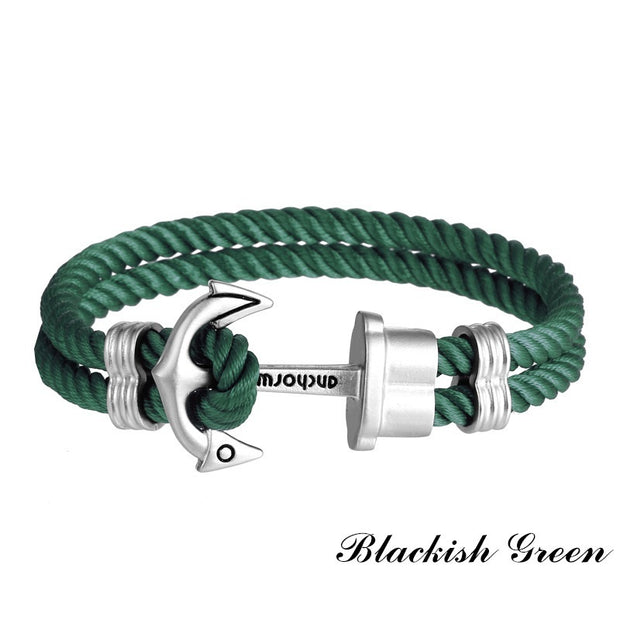 Anchor Bracelet, Couple Hand Rope, Trendy Men's Personality Bracelet