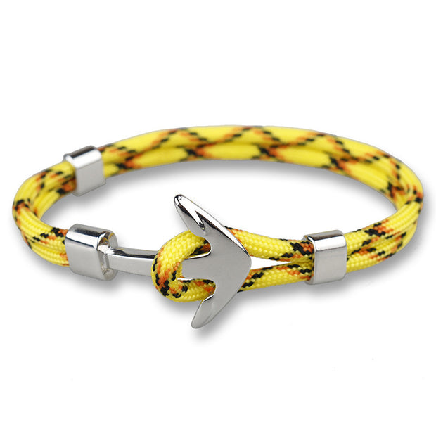 Titanium steel anchor bracelet