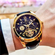 Automatic Mechanical Watch Vintage Men's Waterproof Luminous