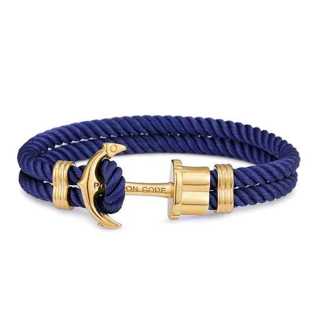 Anchor Bracelet, Couple Hand Rope, Trendy Men's Personality Bracelet